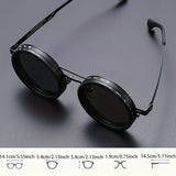 Lunettes de soleil unisexes avec verres rotatifs (special Saint-Valentin)
