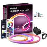✨Transformez Chaque Espace avec Notre Bande Lumineuse RGBIC Intelligente… en 1 Clic !