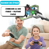 🎅Devenez le père Noël qui fait voler les rêves de vos enfants grâce à cet Avion Drone de chasse