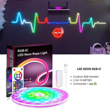 ✨Transformez Chaque Espace avec Notre Bande Lumineuse RGBIC Intelligente… en 1 Clic !