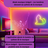 ✨Transformez Chaque Espace avec Notre Bande Lumineuse RGBIC Intelligente… en 1 Clic !