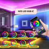 ✨Transformez Chaque Espace avec Notre Bande Lumineuse RGBIC Intelligente… en 1 Clic !