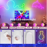 ✨Transformez Chaque Espace avec Notre Bande Lumineuse RGBIC Intelligente… en 1 Clic !