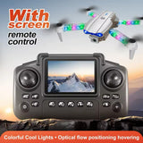 🚀 Drone E99 AIR – Mini Drone 4K avec Écran, Double Caméra & Vol Intelligent