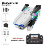 🚀 Drone E99 AIR – Mini Drone 4K avec Écran, Double Caméra & Vol Intelligent