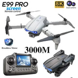 🚀 Drone E99 AIR – Mini Drone 4K avec Écran, Double Caméra & Vol Intelligent