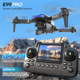 🚀 Drone E99 AIR – Mini Drone 4K avec Écran, Double Caméra & Vol Intelligent
