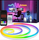 ✨Transformez Chaque Espace avec Notre Bande Lumineuse RGBIC Intelligente… en 1 Clic !