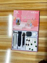 Vous cherchez une montre élégante qui fait plus que donner l’heure ❓ ❓ ❓ 🎀 Découvrez la Smartwatch A16 Plus – Le coffret qui fait briller chaque tenue.